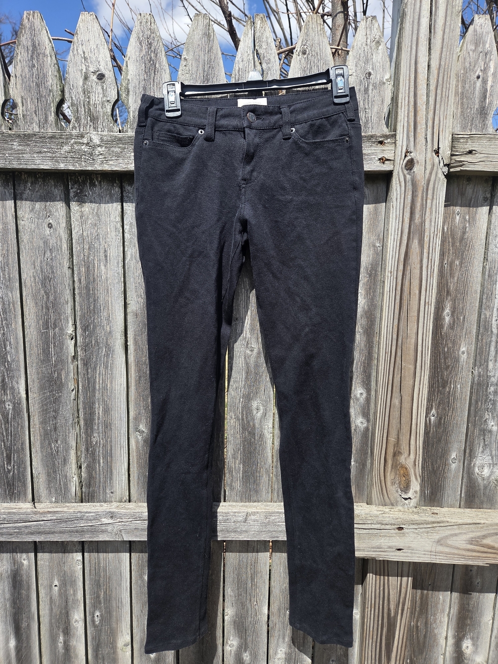 Aeropostale Black Jeggings - Classic Straight Fit